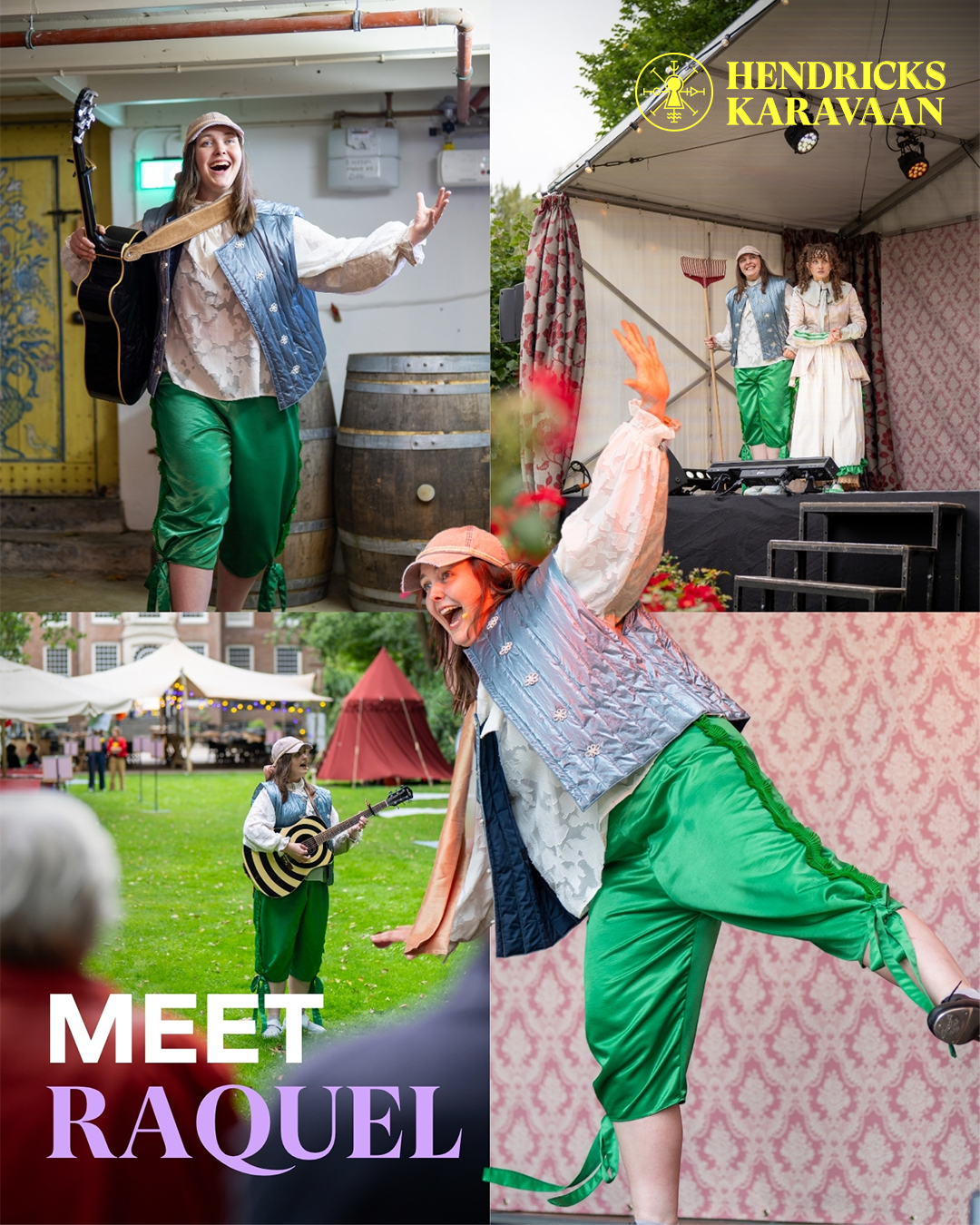 Meet the cast: Raquel is Bernadette!